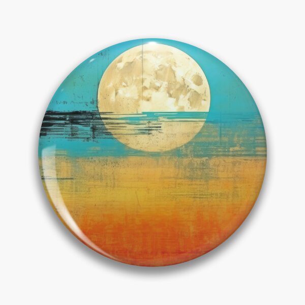 Artikelvorschau, Entdecken Sie "Simplistic & Minimalistic Vintage Sunset" Abstrakte Kunst entworfen und verkauft von ArtificialGenes.