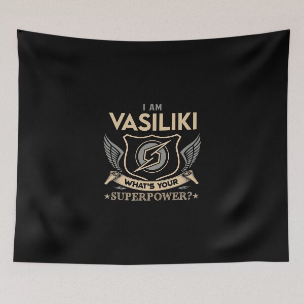 Item preview, Vasiliki Name - Vasiliki Superpower designed and sold by testreg1.