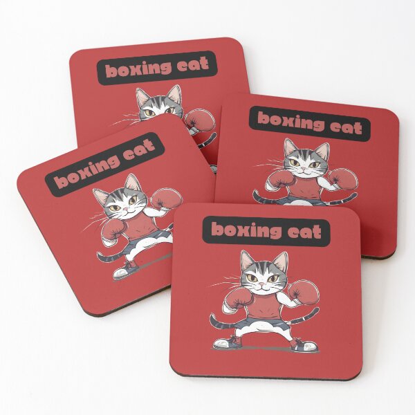 Item preview, Feline Fighter - Red designed and sold by CushyNest.