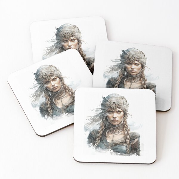 Item preview, Viking shield maiden design Valhalla designed and sold by Andrea-Design.