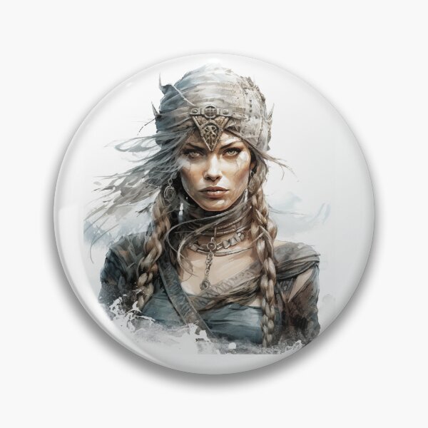 Item preview, Viking shield maiden design Valhalla designed and sold by Andrea-Design.
