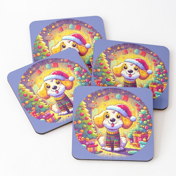 Item preview, Cute Dog at Christmas - Funny designed and sold by Amazing States of America.