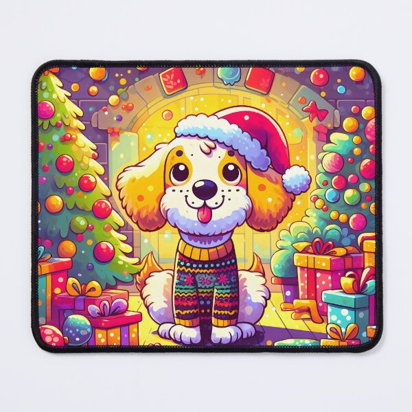 Item preview, Cute Dog at Christmas - Funny designed and sold by Amazing States of America.