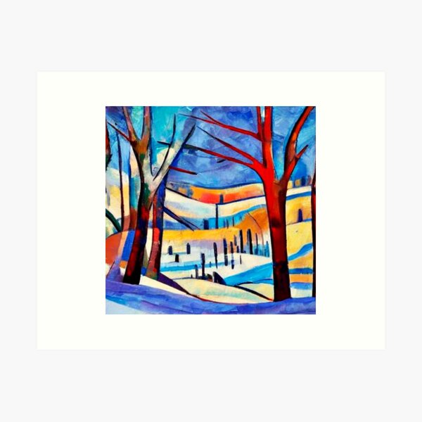 Item preview, Bare Trees in snow 7 designed and sold by George Hutton Hunter.