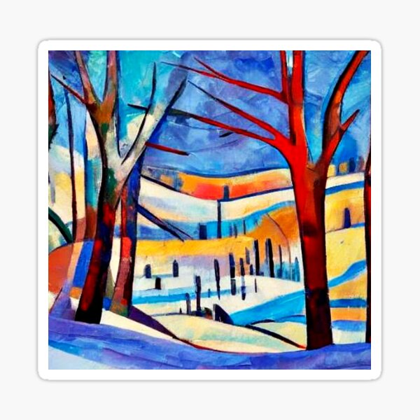 Item preview, Bare Trees in snow 7 designed and sold by George Hutton Hunter.