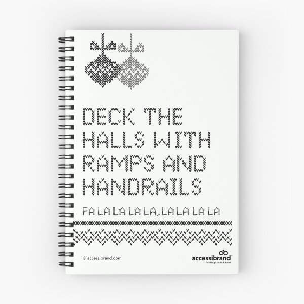 Item preview, Deck the Halls with ramps and handrails! (Dark) designed and sold by Accessibrand Inc..