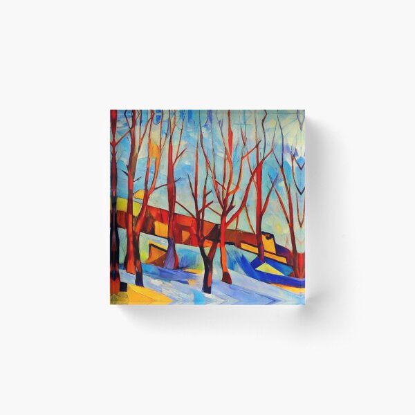 Item preview, Bare Trees in snow 8 designed and sold by George Hutton Hunter.