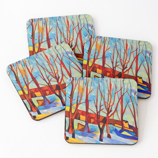 Item preview, Bare Trees in snow 8 designed and sold by George Hutton Hunter.