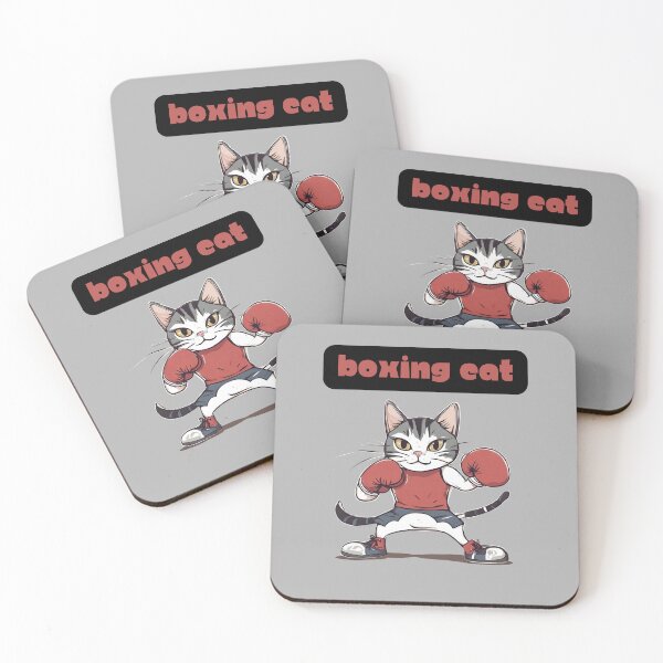 Item preview, Feline Fighter - Grey designed and sold by CushyNest.
