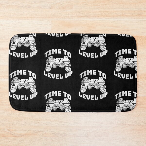 Item preview, Time to level up, funny gamer nerd designed and sold by Merchattack.