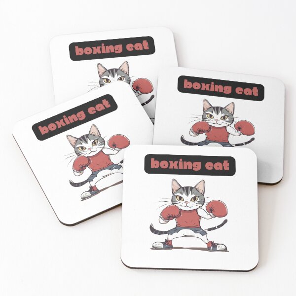 Item preview, Feline Fighter - White designed and sold by CushyNest.