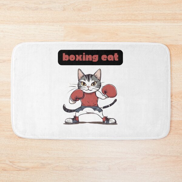 Item preview, Feline Fighter - White designed and sold by CushyNest.