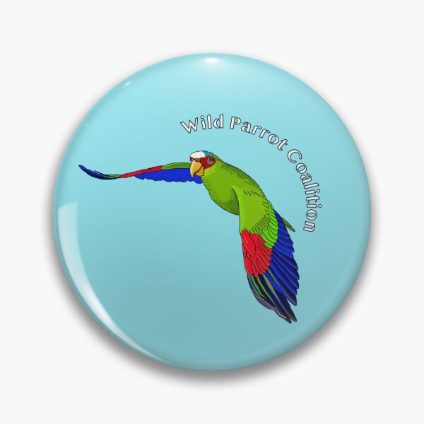 Item preview, White-fronted Parrot Wild and Free designed and sold by pjlatasdvm.