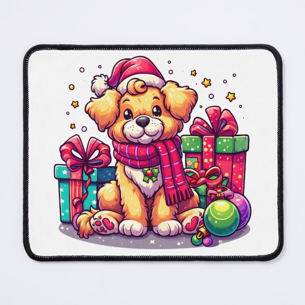 Item preview, Cute Dog at Christmas - Funny designed and sold by Amazing States of America.