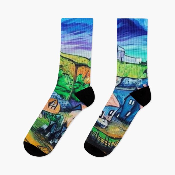 Item preview, Village on the coast 9 designed and sold by George Hutton Hunter.
