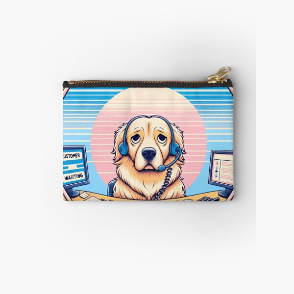 Item preview, Customer Service Pup's Long Day designed and sold by AnCollection.