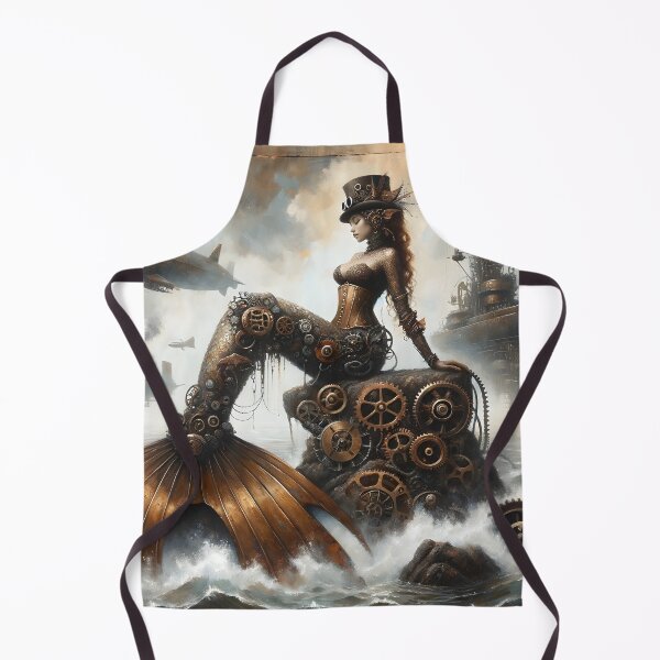 Item preview, Steampunk Mermaid designed and sold by Truck Stop One.
