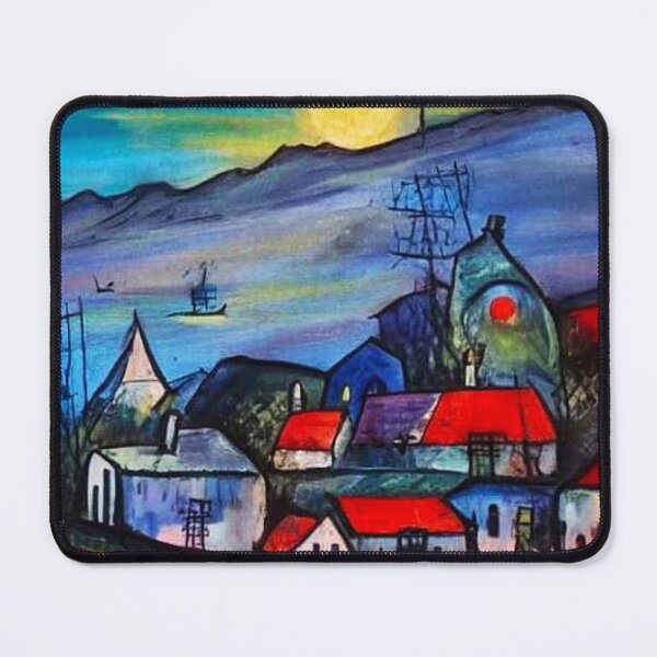 Item preview, Village on the coast 10 designed and sold by George Hutton Hunter.