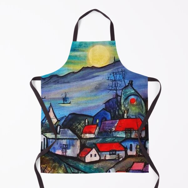 Item preview, Village on the coast 10 designed and sold by George Hutton Hunter.