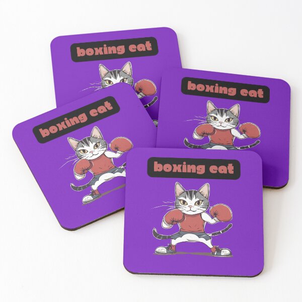 Item preview, Feline Fighter - Violet designed and sold by CushyNest.