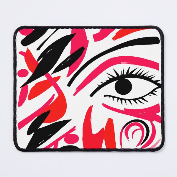 Item preview, colorful abstract eyes designed and sold by Creation Artful.