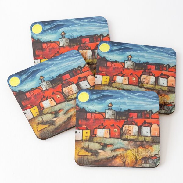Item preview, Village on the coast 11 designed and sold by George Hutton Hunter.