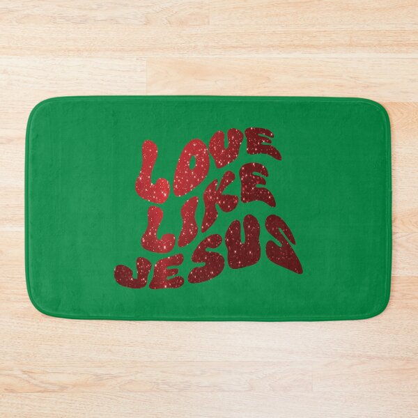Item preview, "Love Like Jesus Sparkle Sweatshirt" by DAM Creative, designed and sold by DAM Creative ⭐⭐⭐⭐⭐.