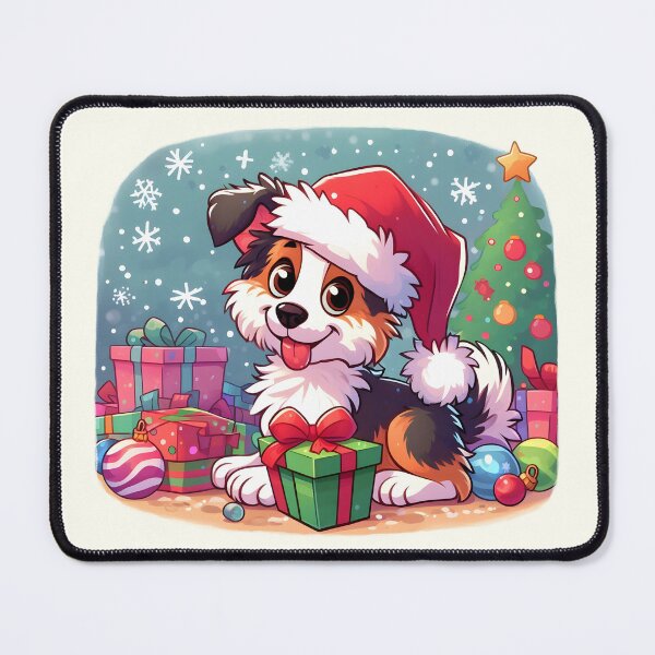 Item preview, Cute Dog at Christmas - Funny designed and sold by Amazing States of America.