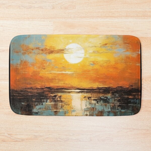 Item preview, Explore "Simplistic & Minimalistic Vintage Sunset" Abstract Art designed and sold by ArtificialGenes.
