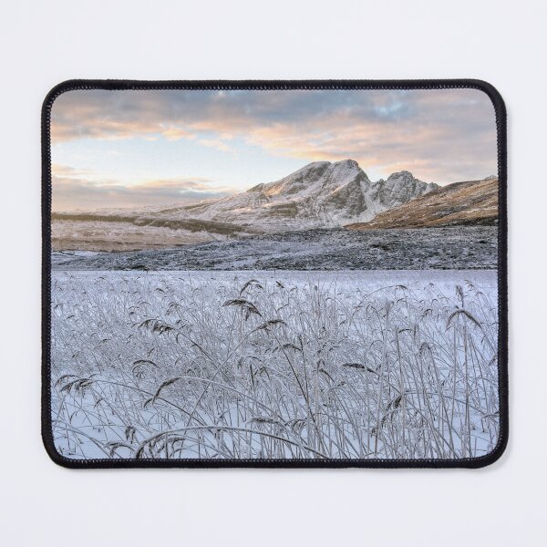 Item preview, Blaven and Frosted Reeds in Winter Isle of Skye designed and sold by PhotosEcosse.