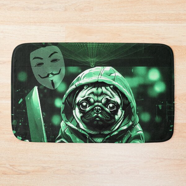 Item preview, Pug HAPPY HOLIDAYS 67 CYBER MONDAY PUGGY HOLIDAYS  designed and sold by RedBluffTraders.