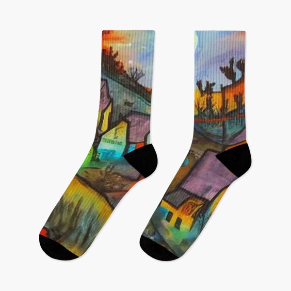 Item preview, Village on the coast 12 designed and sold by George Hutton Hunter.
