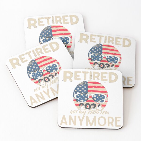 Item preview, Retired 2024 my not problem anymore American flag t-shirt  designed and sold by funnyshop222.