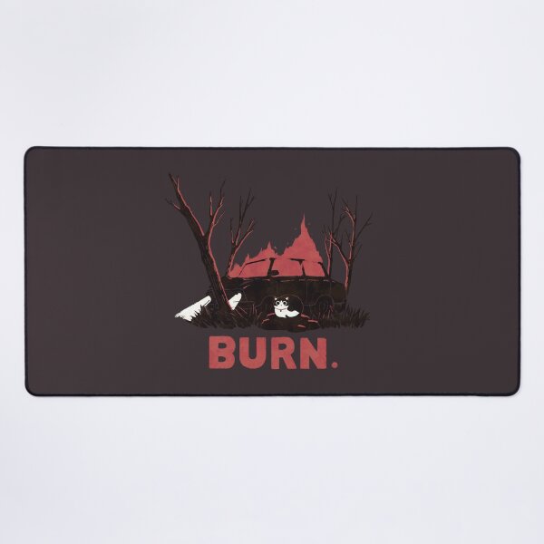 Item preview, BURNING CAR & CAT designed and sold by You Store.