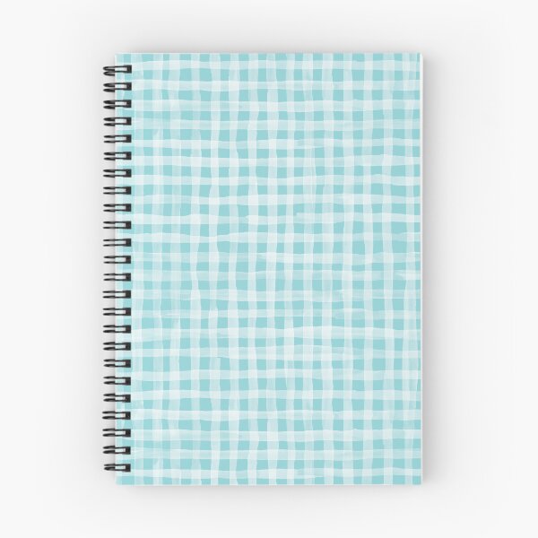 Item preview, Light blue gingham textured stripes designed and sold by marufemia.