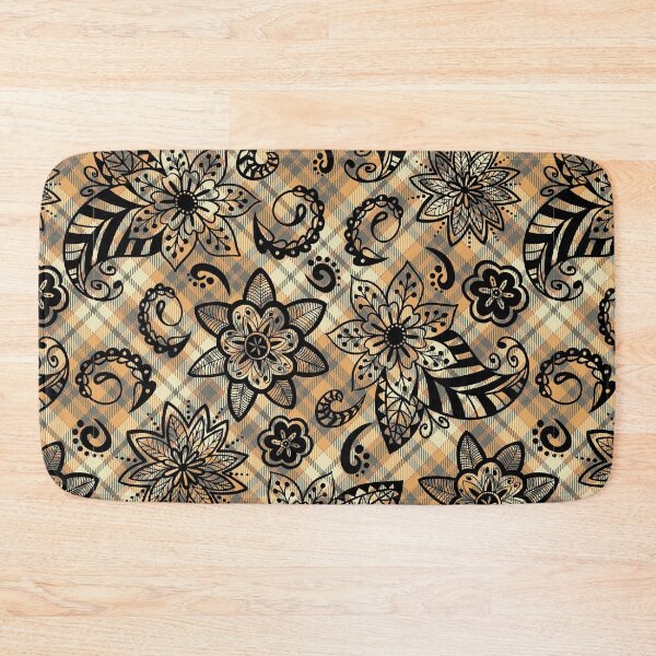 Item preview, Retro Boho Fabric Design designed and sold by OrangeMG.