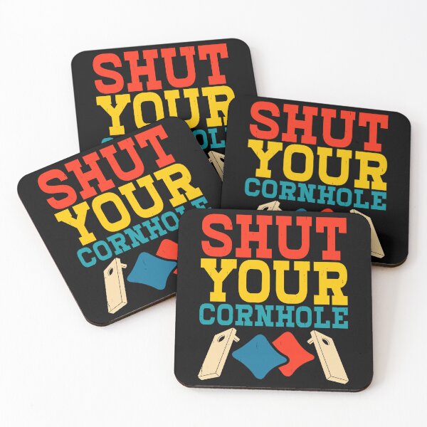 Item preview, Shut Your Cornhole Retro Design - Baggo Team Bean Bag Toss Game - Funny Cornhole Player Vintage designed and sold by naworas.