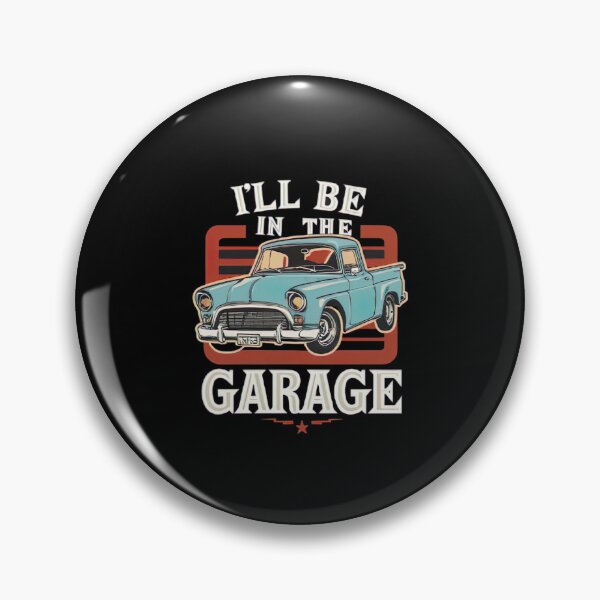 Item preview, I'll Be in The Garage Mechanic Dad Joke Handyman Grandpa designed and sold by medbouk1.