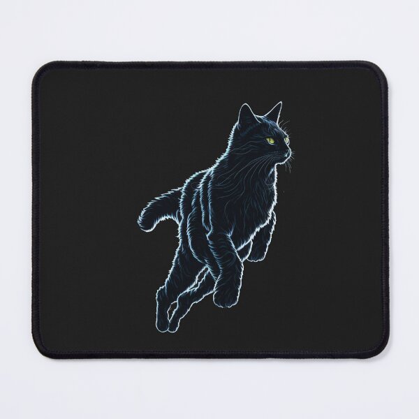 Item preview, black floating cat designed and sold by AxelBrook.