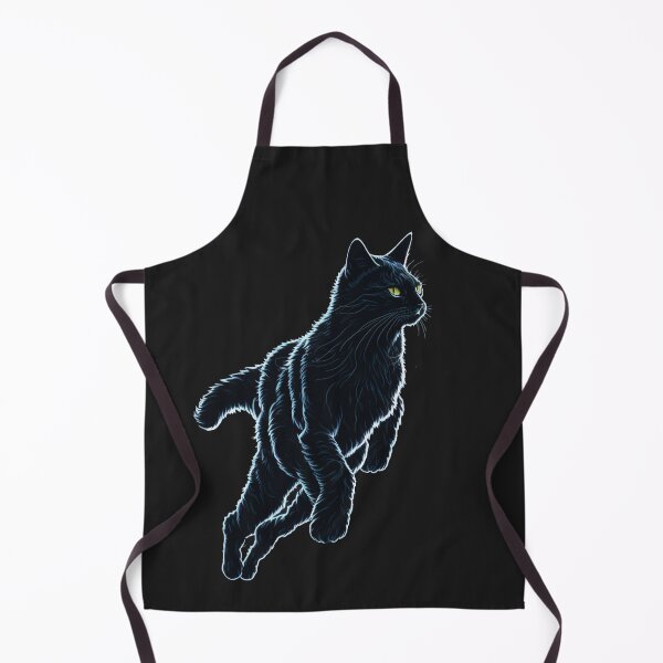 Item preview, black floating cat designed and sold by AxelBrook.