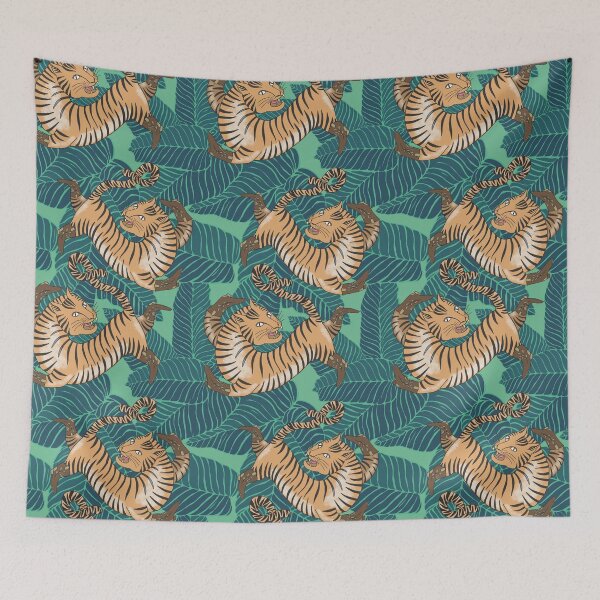 Item preview, Tigers wearing cowboy boots  designed and sold by Flyingwall.