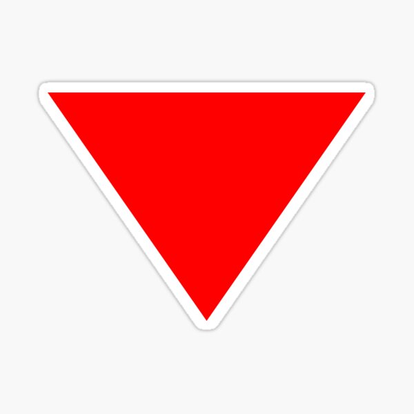 Item preview, Red triangle Right to resist designed and sold by Randa Ranmania.