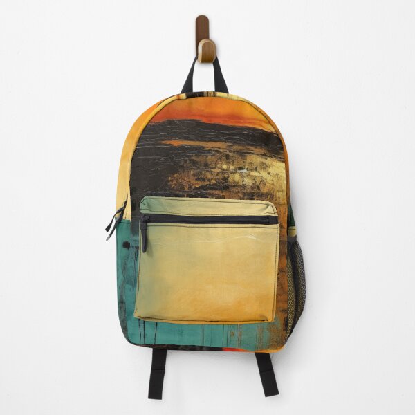 Artikelvorschau, Entdecken Sie "Simplistic & Minimalistic Vintage Sunset" Abstrakte Kunst entworfen und verkauft von ArtificialGenes.