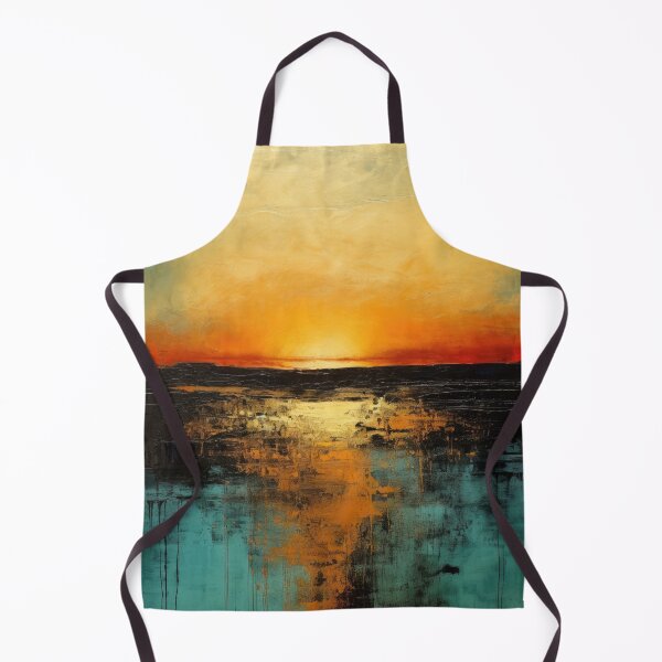 Artikelvorschau, Entdecken Sie "Simplistic & Minimalistic Vintage Sunset" Abstrakte Kunst entworfen und verkauft von ArtificialGenes.