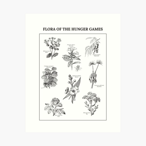 Item preview, Flora of the Hunger Games designed and sold by kpospichel.
