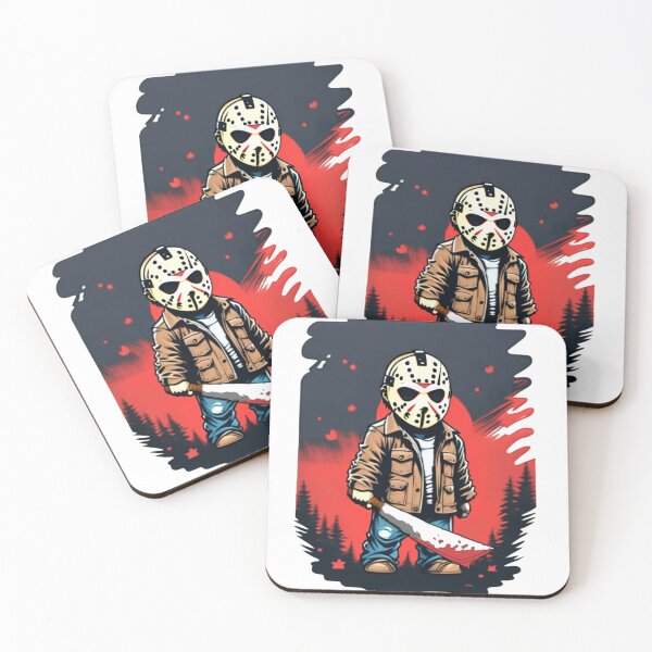 Item preview, Friday the 13th Jason Voorhees Blood Moon designed and sold by Digital-Cultist.