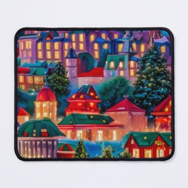 Item preview, Christmas Village - Miniature Houses Pattern - Christmas Tree - Joyeux Noel designed and sold by MyArt23.