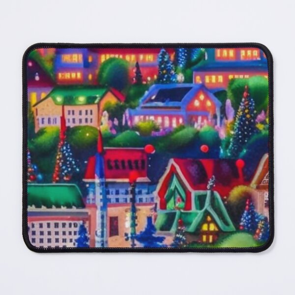 Item preview, Christmas Village - Miniature Houses Pattern - Christmas Tree - Joyeux Noel designed and sold by MyArt23.