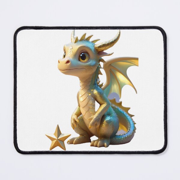 Item preview, Golden angel dragon  designed and sold by Awesome Things.