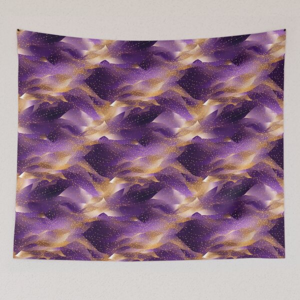 Item preview, Gold & Purple Pattern 4U designed and sold by 3po3.